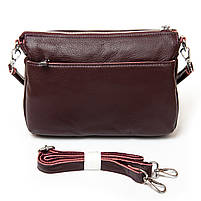 Cумка жіноча шкіряна 3011 bordo.Купити сумки жіночі із натуральної шкіри trandbags.com.ua, фото 4