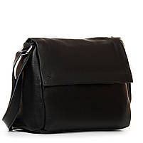 Жіноча шкіряна сумка 6504 black.Купити жіночі сумки гуртом і в роздріб із натуральної шкіри в Україні, фото 4