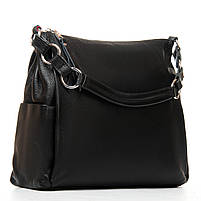 Жіноча шкіряна сумка 8919-9 black .Купити жіночі сумки гуртом і в роздріб із натуральної шкіри в Україні, фото 3