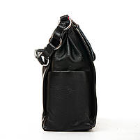 Жіноча шкіряна сумка 8919-9 black .Купити жіночі сумки гуртом і в роздріб із натуральної шкіри в Україні, фото 7