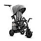 Велосипед триколісний KiderKraft EASYTWIST Platinum Grey, фото 3