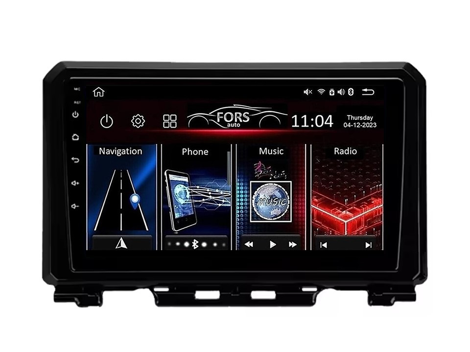 Штатна магнітола FORS.auto FS 1 LITE для Suzuki Jimny (1+32Gb, 9") 2018-2020, фото 1