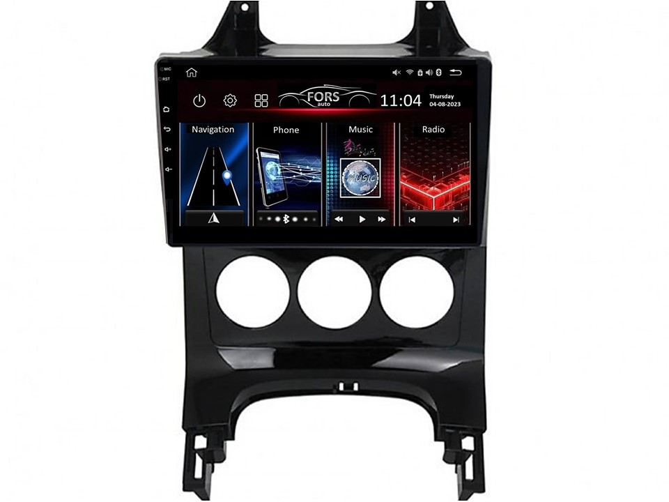 Штатна магнітола FORS.auto FS 1 LITE для Peugeot 3008/5008 (1+32Gb, 9") 2009-2016, фото 1