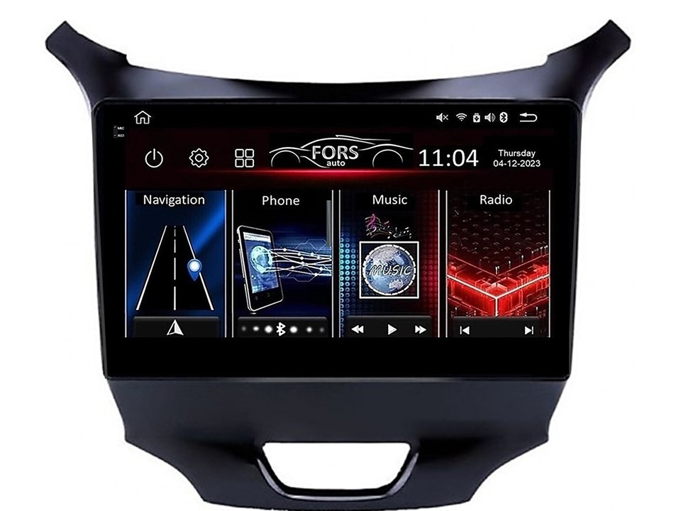 Штатна магнітола FORS.auto FS 4 PRO для Chevrolet Cruze (6+64Gb, 9") 2015-2020, фото 1