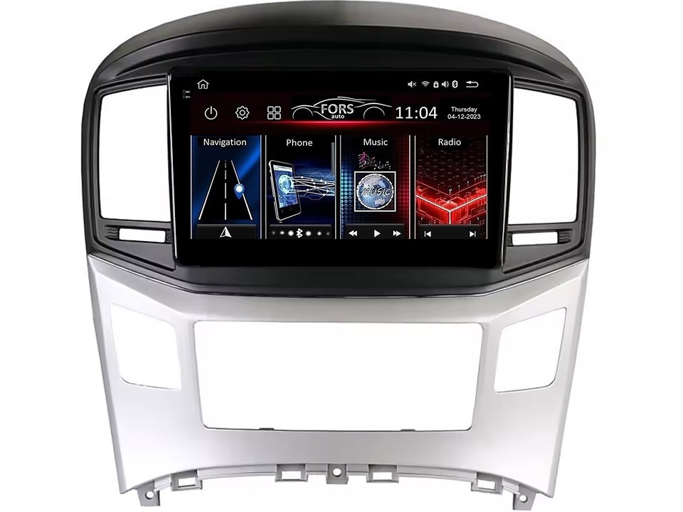 Штатна магнітола FORS.auto FS 4 PRO для Hyundai Starex/H1 (4+64Gb, 9") 2015+, фото 1
