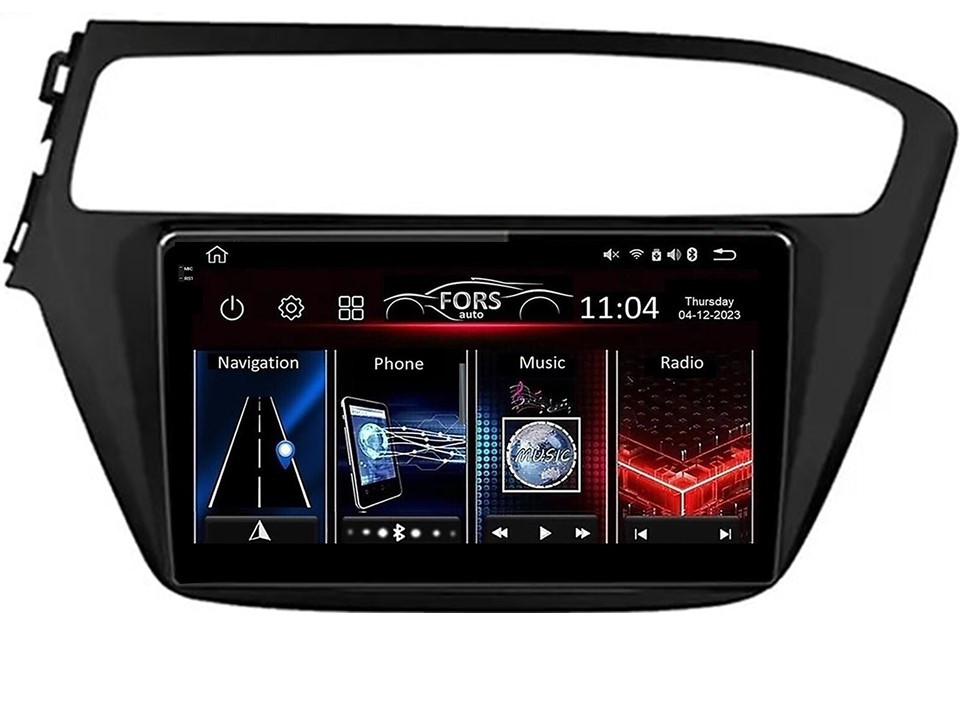 Штатна магнітола FORS.auto FS 2 PRO для Hyundai I20 (2+32Gb, 9") 2015-2018, фото 1