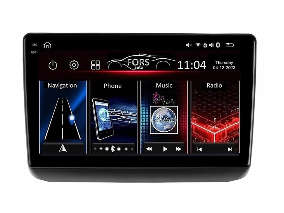 Штатна магнітола FORS.auto FS 6 MAX для Jeep Grand Cherokee (6+128Gb, 9") 2013-2020