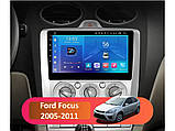 Штатна магнітола FORS.auto FS 1 LITE для Ford Focus (1+32Gb, 9", Manual AC) 2005-2011, фото 2
