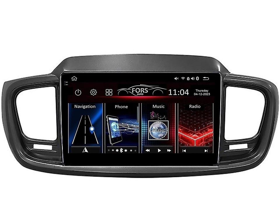 Штатна магнітола FORS.auto FS 4 MAX для Kia Sorento (4+32Gb, 10") 2014-2017