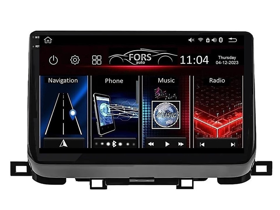 Штатна магнітола FORS.auto FS 4 PRO для Kia Sportage (4+64Gb, 10") 2018-2021