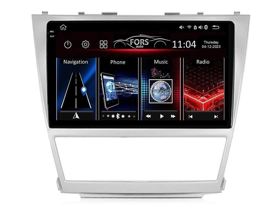 Штатна магнітола FORS.auto FS 4 MAX для Toyota Camry (4+32Gb, 10") 2008-2011