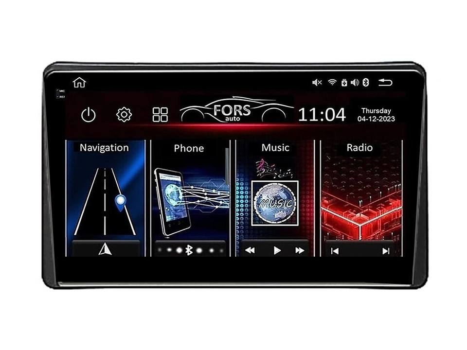 Штатна магнітола FORS.auto FS 4 MAX для Renault Duster (4+32Gb, 10") 2018-2020