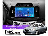 Штатна магнітола FORS.auto FS 1 LITE для Hyundai Elantra (1+32Gb, 9") 2006-2011, фото 3