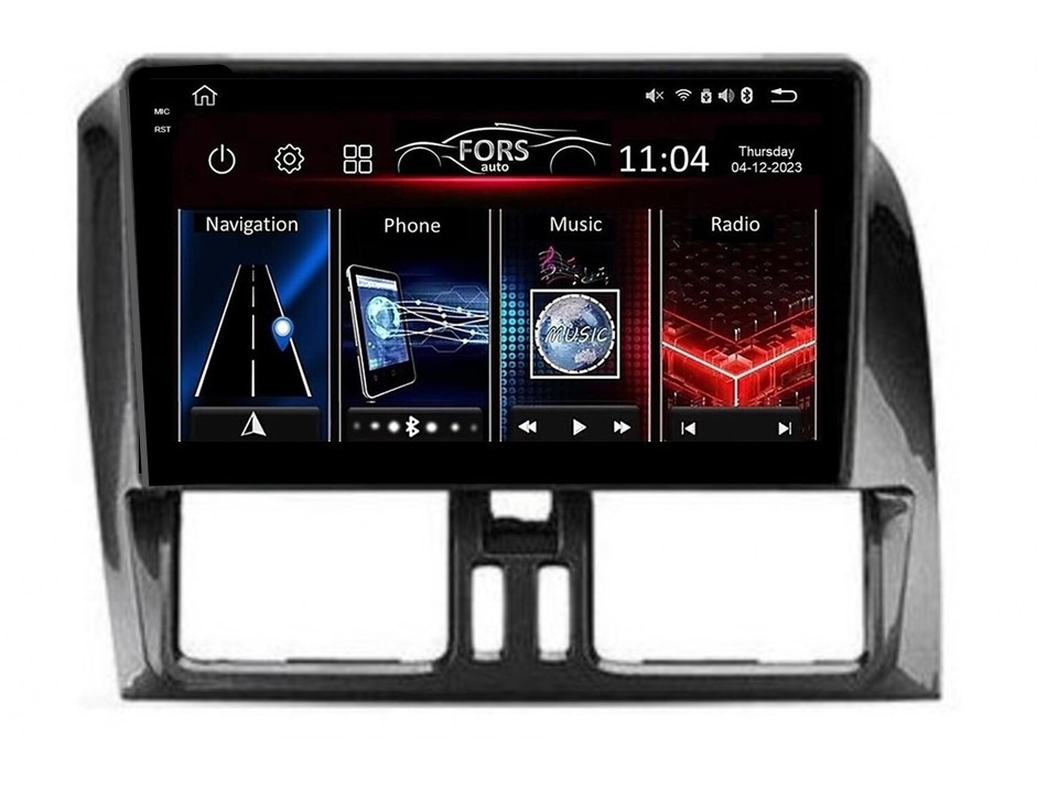 Штатна магнітола FORS.auto FS 4 MAX для Volvo XC60 (4+32Gb, 9") 2013-2017
