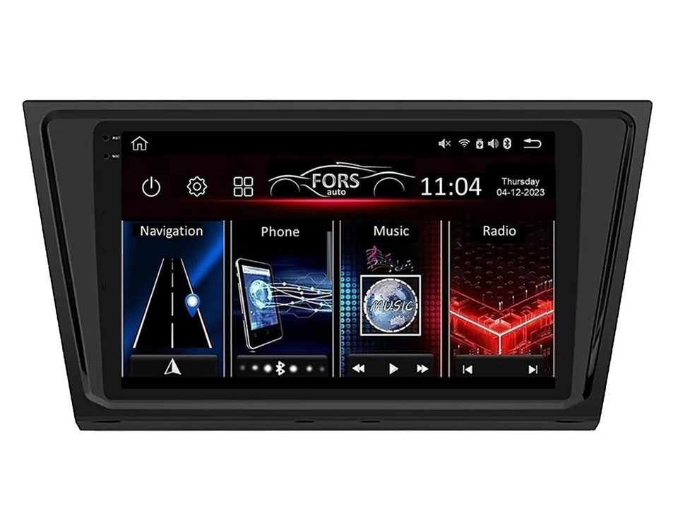 Штатна магнітола FORS.auto FS 4 PRO для Volkswagen Bora (4+64Gb, 10") 2016-2018