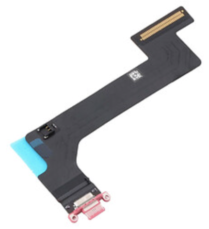 Шлейф для iPad 2022 10th, версія Wi-Fi, з роз'ємом заряджання, Pink, оригінал (54), фото 1