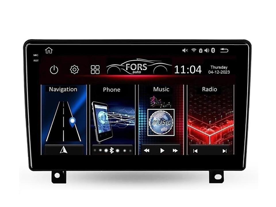 Штатна магнітола FORS.auto FS 4 MAX для Opel Astra (4+32Gb, 9") 2004-2007