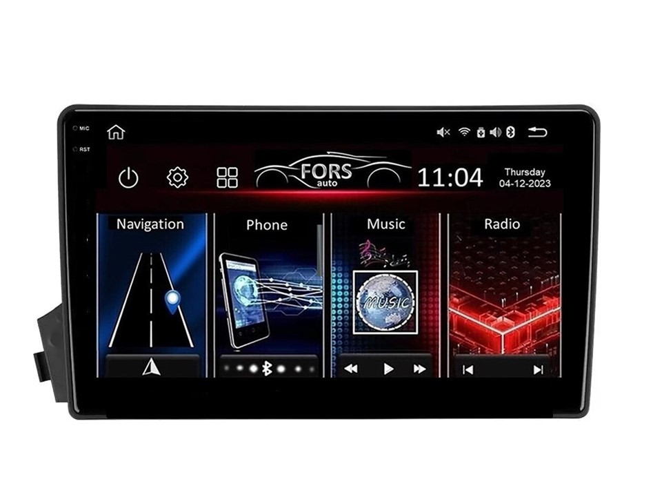 Штатна магнітола FORS.auto FS 4 MAX для SsangYong Actyon/Kyron (4+32Gb, 9") 2005-2011