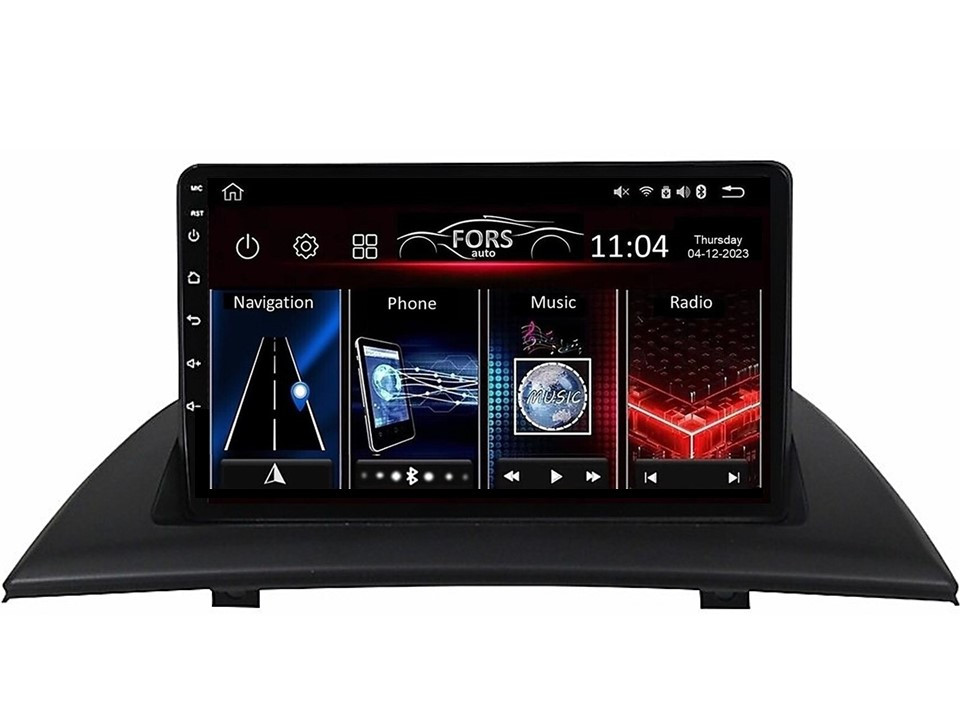 Штатна магнітола FORS.auto FS 1 LITE для BMW X3 E83 (1+32Gb, 9") 2004-2012, фото 1