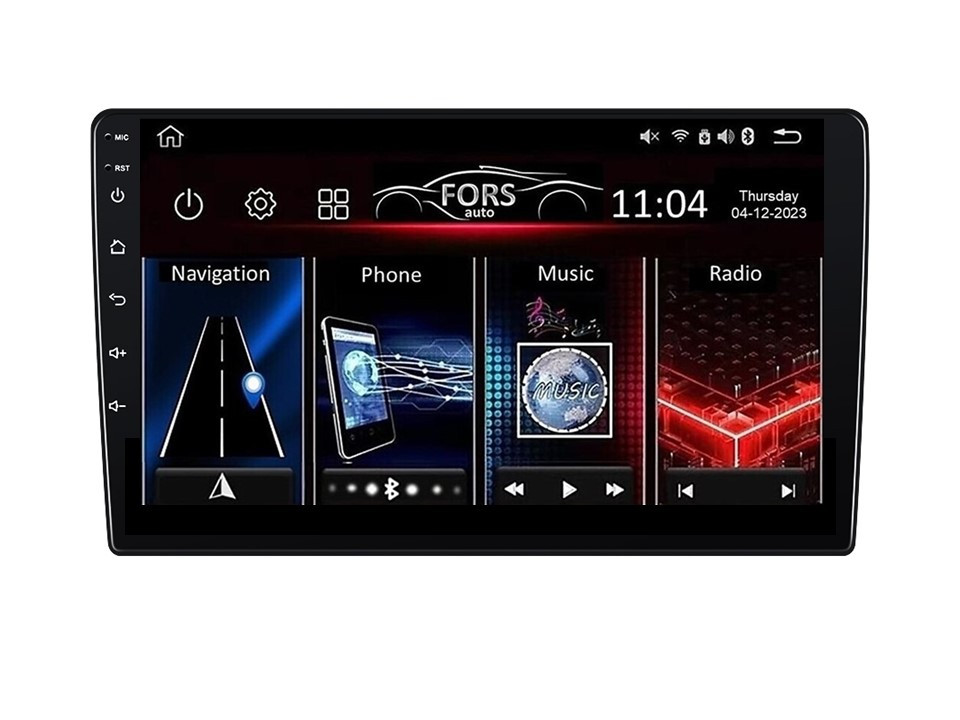 Штатна магнітола FORS.auto FS 1 LITE для Audi A3 (1+32Gb, 9") 2003-2013, фото 1