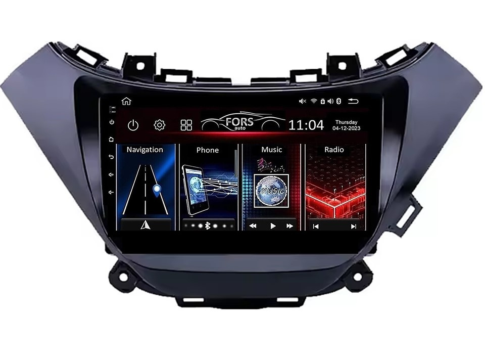 Штатна магнітола FORS.auto FS 1 LITE для Chevrolet Malibu (1+32Gb, 9") 2015-2018, фото 1