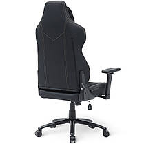 Комп'ютерне крісло геймерське тканинне Cyberlux Poseidon Black, фото 5