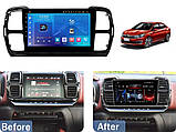 Штатна магнітола FORS.auto FS 1 LITE для Citroen C5 Aircross (1+32Gb, 9") 2017-2021, фото 3