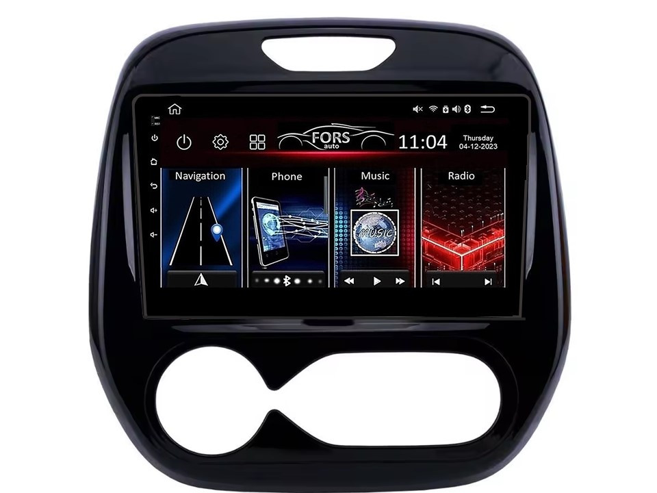 Штатна магнітола FORS.auto FS 1 LITE для Renault Captur (1+32Gb, 9", Auto AC) 2016-2020, фото 1