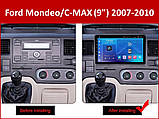 Штатна магнітола FORS.auto FS 1 LITE для Ford Mondeo/C-MAX (1+32Gb, 9") 2007-2010, фото 3