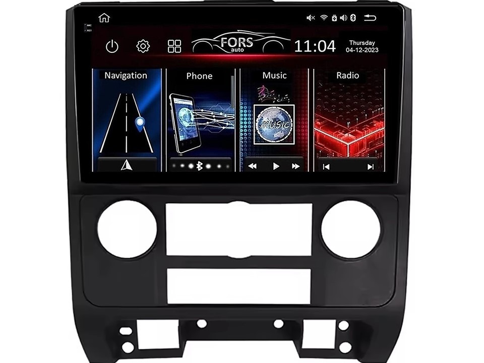 Штатна магнітола FORS.auto FS 4 MAX для Ford Escape (4+32Gb, 9") 2007-2012