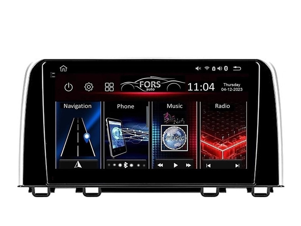 Штатна магнітола FORS.auto FS 2 ULTRA для Honda CRV (2+32Gb, 9", UV black) 2017+, фото 1
