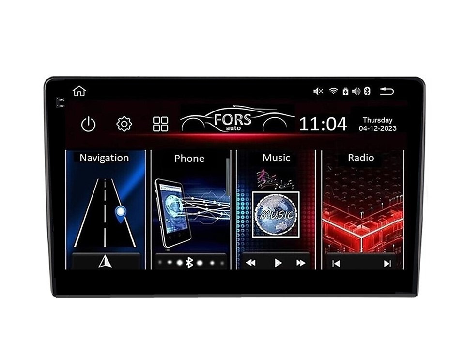 Штатна магнітола FORS.auto FS 6 MAX для Kia K5 (6+128Gb, 9") 2014+