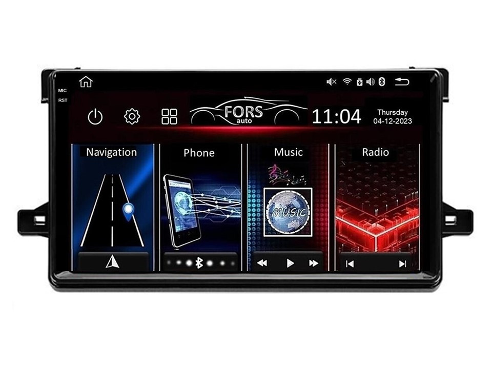 Штатна магнітола FORS.auto FS 6 MAX для Toyota Prius (6+128Gb, 9") 2015-2020