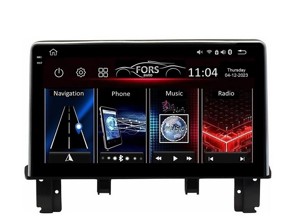 Штатна магнітола FORS.auto FS 6 MAX для BMW 1-Series (6+128Gb, 9") 2013-2016