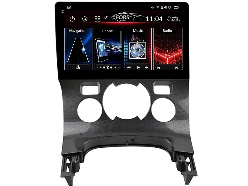 Штатна магнітола FORS.auto FS 4 MAX для Citroen 3008 (4+32Gb, 9") 2013-2016