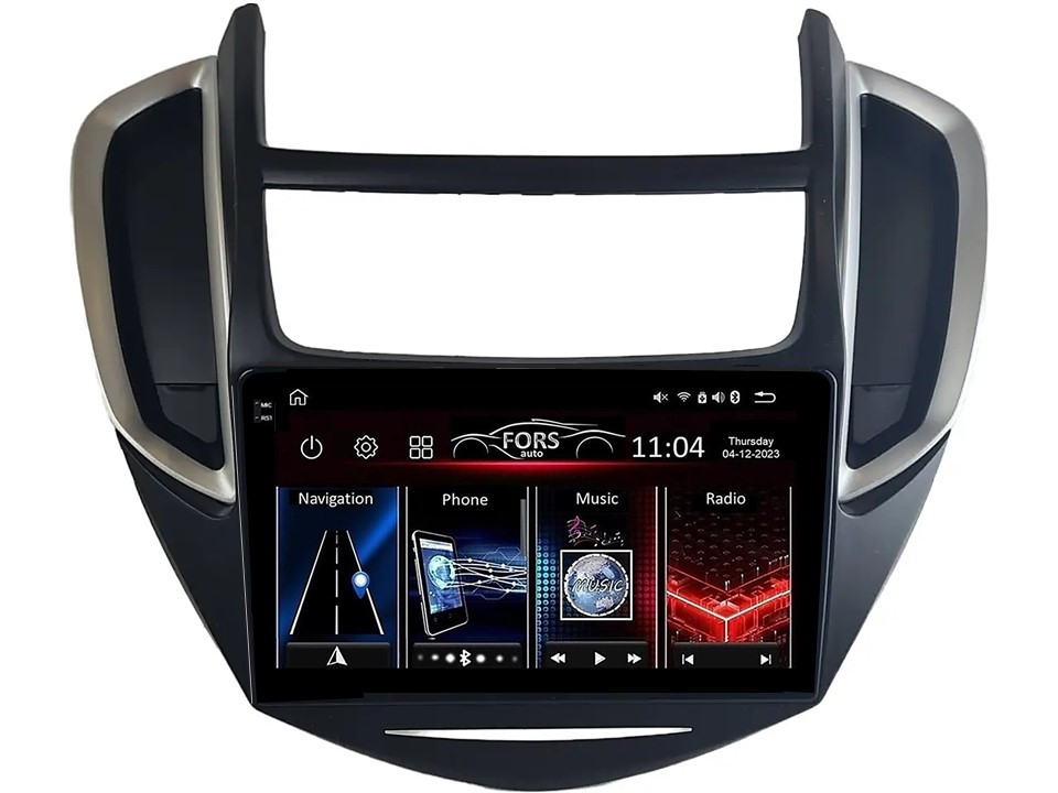 Штатна магнітола FORS.auto FS 2 PRO для Chevrolet Trax (2+32Gb, 9") 2014-2016