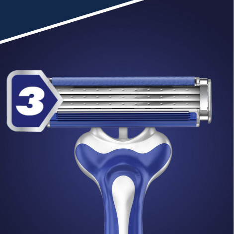 Бритва одноразова GILLETTE BLUE 3+ Сomfort