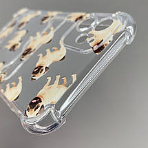 Чохол для Apple iPhone 11 чохол з мопсом з кишенею для карт на телефон айфон 11 прозорий q01y, фото 4