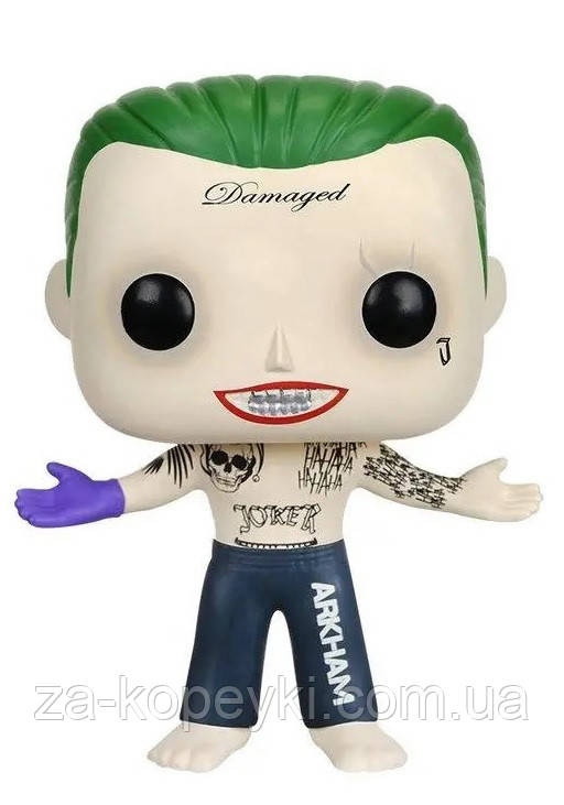 Колекційна фігурка Funko POP Suicide Squad The Joker Фанко Поп Джокер фільму Загін самогубців №96