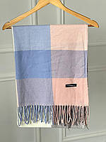 Стильний палантин із кашеміру (Розмір 180*80), у клітинку