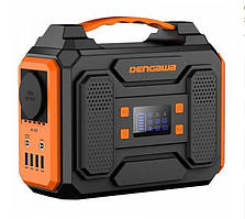 Сонячна електростанція DENGAWA Portable Power Station 250 Wh з батареєю AC/DC/USB 230 В 300 W