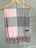 Стильний палантин із кашеміру (Розмір 180*80), у клітинку