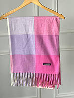 Стильний палантин із кашеміру (Розмір 180*80), у клітинку