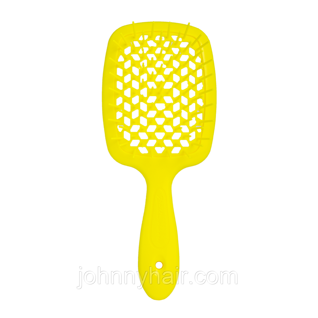 Щітка Janeke Superbrush жовта неон, фото 1