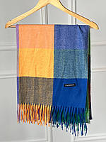 Стильний палантин із кашеміру (Розмір 180*80), у клітинку