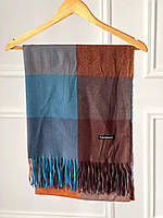 Стильний палантин із кашеміру (Розмір 180*80), у клітинку