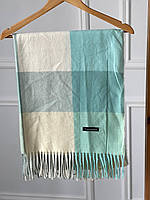 Стильний палантин із кашеміру (Розмір 180*80), у клітинку