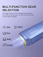 Фотоепілятор з крижаним охолодженням 3в1 IPL технологією лазерний епілятор