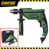 Дриль ударний в кейсі APRO 13/850 К (899062)