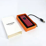 Запальничка на день народження USB ZGP ABS, Оригінальна запальничка LD-464 подарунок чоловікові, фото 2